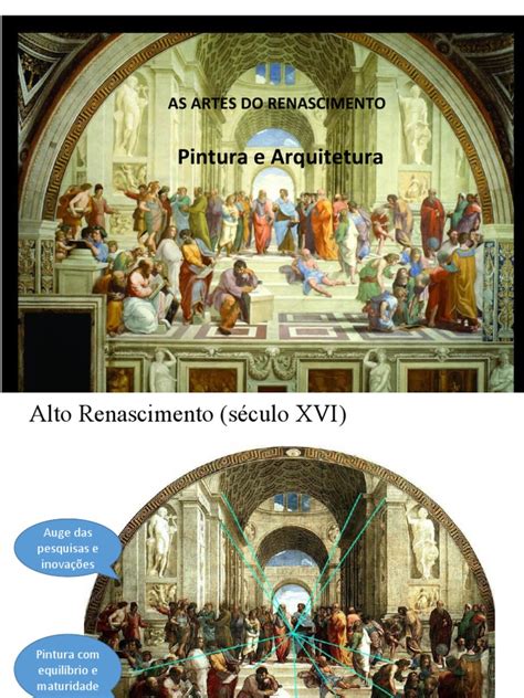 As Artes Do Renascimento Arquitetura Pdf Renascimento Leonardo Da