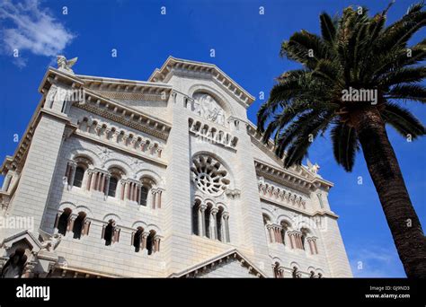 Cathedral of Monaco Stock Photo - Alamy