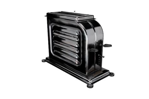 Premium Photo 3d Rendering Silver Vintage Toaster