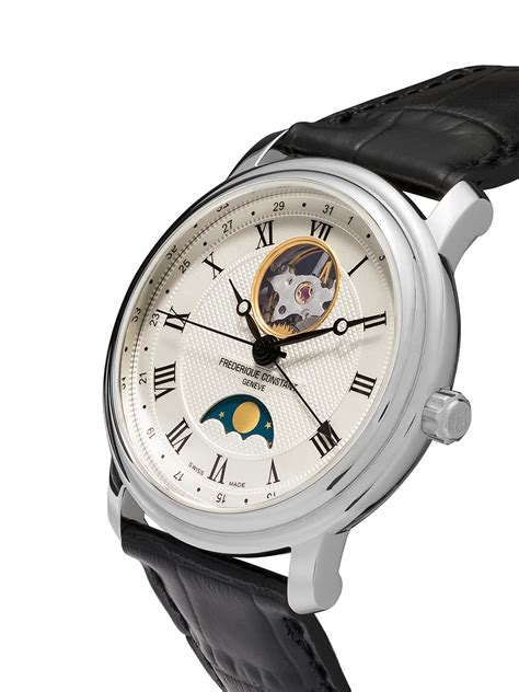Frédérique constant наручные часы classics heart beat moonphase 40 мм ...