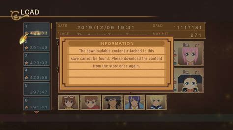 Tales Of Vesperia Definitive Edition How To Fix Dlc Error When