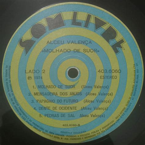 Alceu Valença Molhado De Suor 1974 Zabumbê Discos