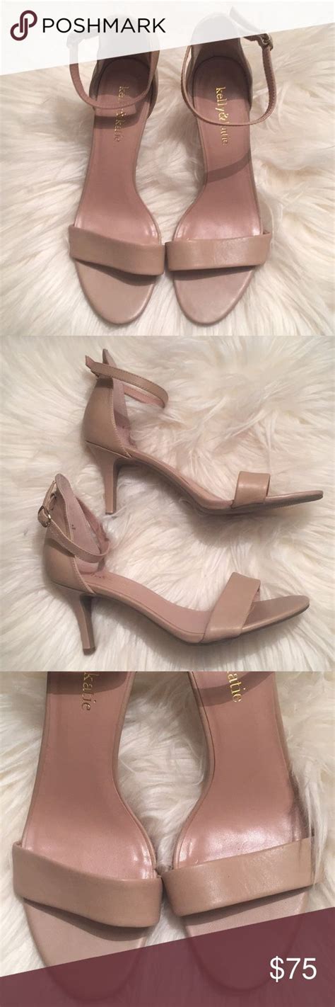 Kelly Katie Nude Color Heels Size 7 5M