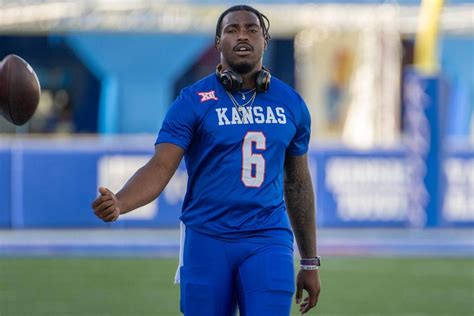 Kansas Quarterback Jalon Daniels Misses Practice On Monday Due To Back