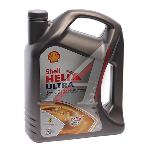 Масло моторное HELIX ULTRA 5W30 A3/B4/SN синт.4л SHELL - 550046268 ...