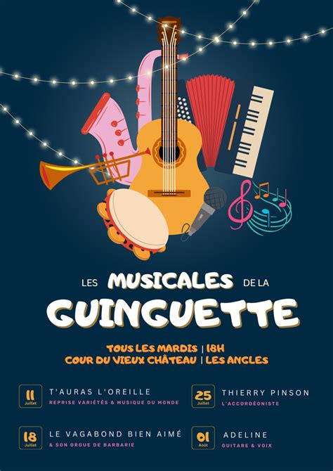 LES MUSICALES DE LA GUINGUETTE - Angleo
