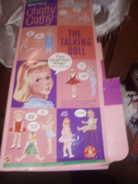 1998 MATTEL REPRODUCTION CHATTY CATHY DOLL BLONDE GIRL TALKING 19 EBay