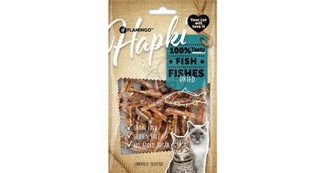 Flamingo Snacks Hapki Getrocknete Fische Katze Katzensnacks