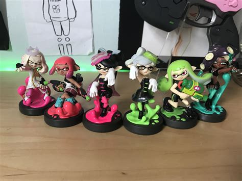 Splatoon Amiibo Collection Growing Nicely Rsplatoon2