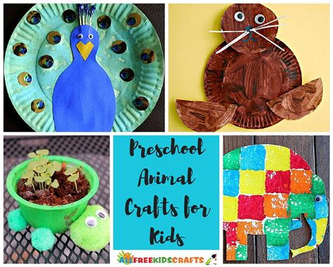 100+ Preschool Animal Crafts and More | AllFreeKidsCrafts.com