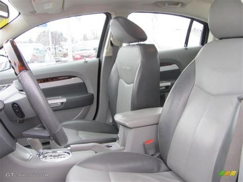 Dark Slate Gray/Light Slate Gray Interior 2007 Chrysler Sebring Limited