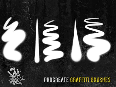 Procreate Graffiti Brushes Design Cuts