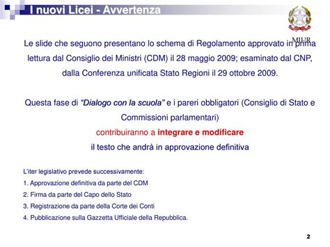 Licenziato In Prima Lettura Dal Consiglio Dei Ministri Ppt Scaricare