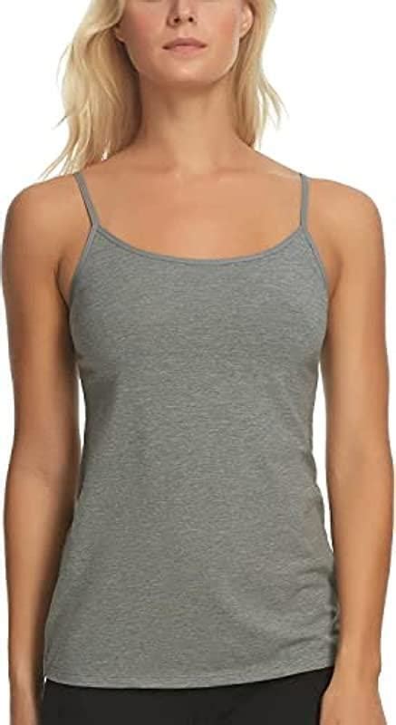 Ladies Felina 3 Pack Ultra Soft Cotton W Modal Stretch Camisole Size