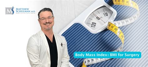 Body Mass Index Bmi For Surgery Dr Schulman