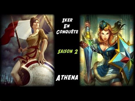 Smite Fr Iker En Conqu Te De A Z Athena En Support Youtube