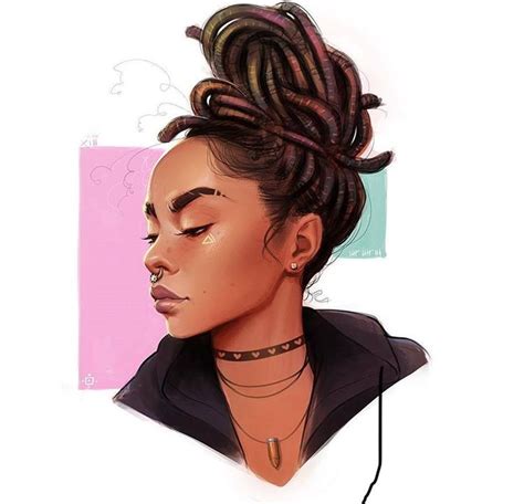 Pin By ĀyÅnnÄ On Dreads Art Afro Art Black Girl Art Art Girl