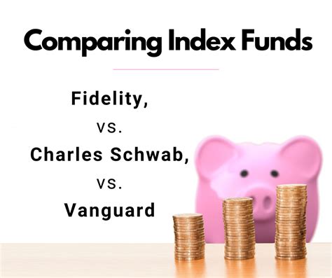 Comparing Index Funds For Fidelity Charles Schwab And Vanguard