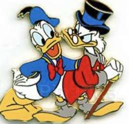 Donald Duck and Uncle Scrooge McDuck - Donald Duck | Pin & Pop