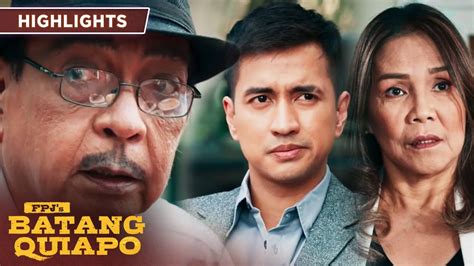 Don Julio Clarifies The Problem Of Olga And Greg Fpj S Batang Quiapo