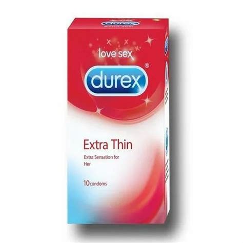 Durex Extra Thin 10 Condoms Pack Of 3 Packaging Type Box At Rs