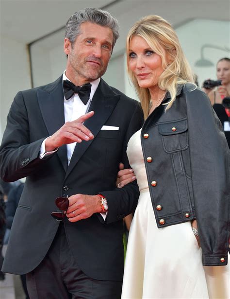 Patrick Dempsey and Jillian Fink Exude Timeless Elegance During Ferrari ...