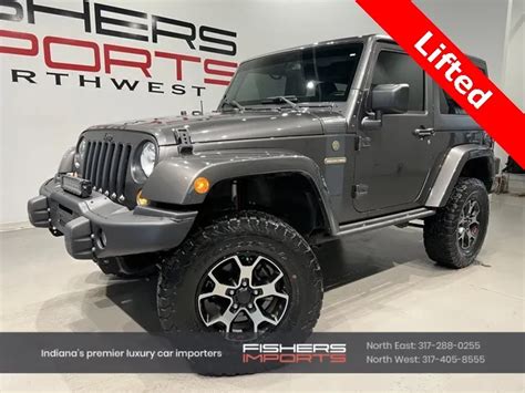 Used 2018 Jeep Wrangler Jk Freedom Edition For Sale In Indianapolis In Vin 1c4ajwag2jl852155