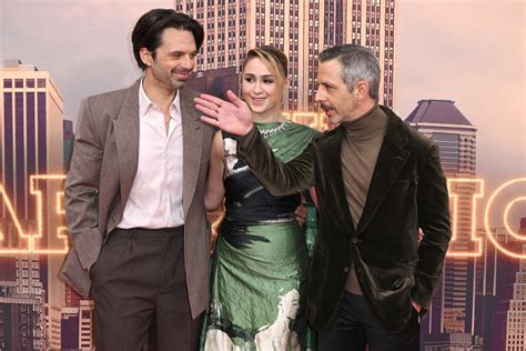 Sebastian Stan Maria Bakalova And Jeremy Strong At BFI London Film