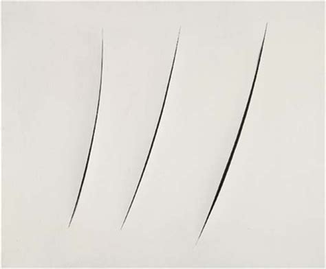 Concetto Spaziale Attese By Lucio Fontana On Artnet