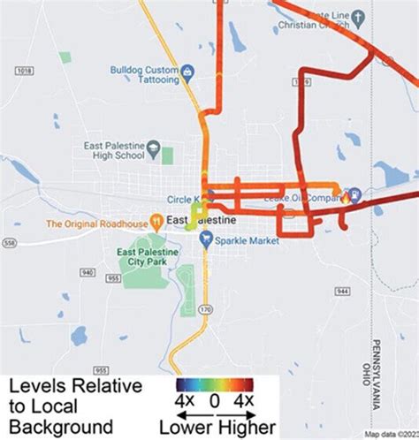 Ohio train derailment, clean-up resulted in high levels of some gases ...