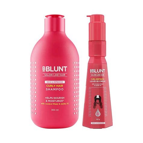 Bblunt Curly Hair Bffs Shampoo Leave In Cream Combo