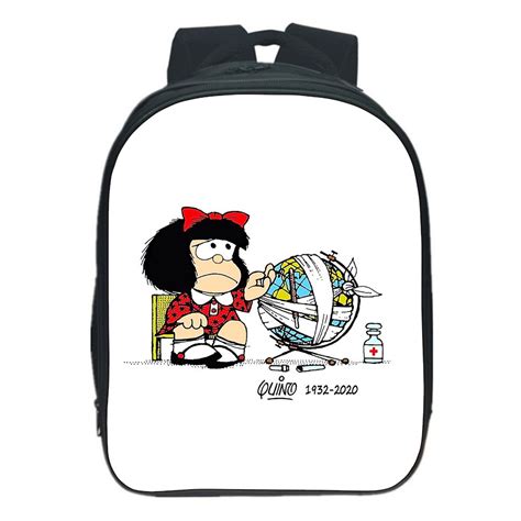 Mafalda Mochila De Moda Para Ni Os Y Ni As Morral Para Cosplay De C