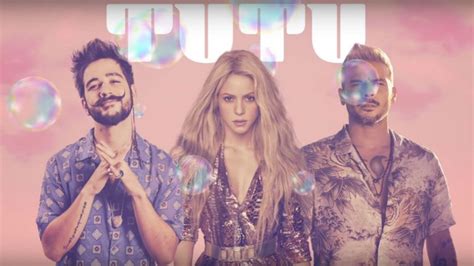 Y salió no más Shakira canta Tutu junto a Camilo y Pedro Capó