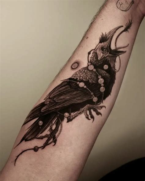 From Realistic To Abstract: Crow Tattoo Ideas For Every Style