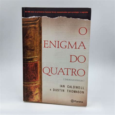 Livro O Enigma Do Quatro Ian Caldwell Shopee Brasil