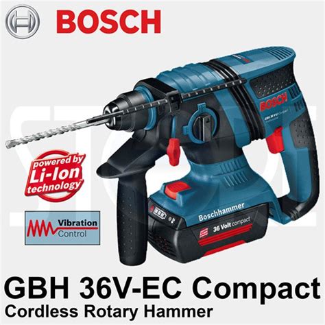 Bosch Gbh V Ec Compact Professional Cordless Rotary Hammer Shopee