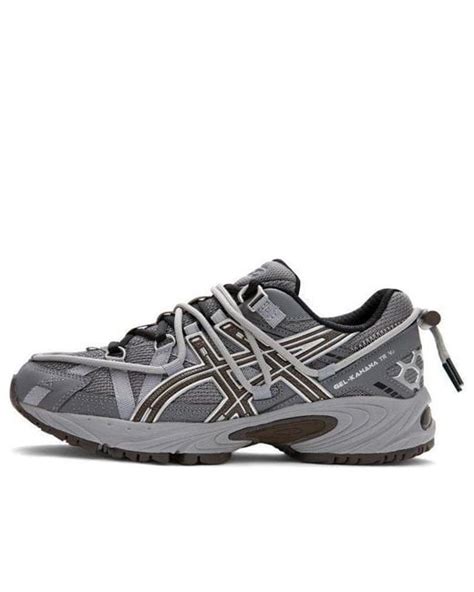 Gel Kahana Tr V Black Silver Asics A