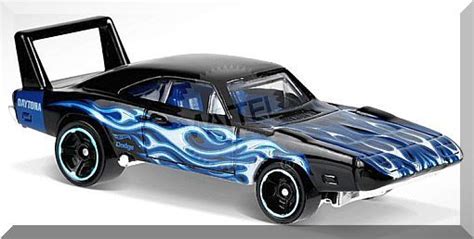 Hot Wheels 69 Dodge Charger Daytona HW Flames 1 10 31 250 2019 Black Contemporary