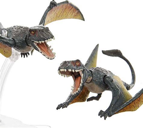 Jurassic World Toys World Amber Collection Dimorphodon Flying And Crouching Dinosaur Figure