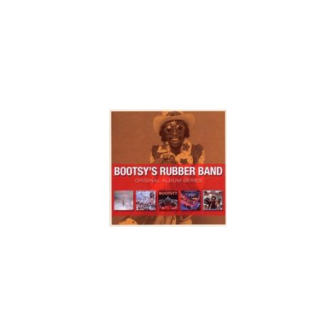 Bootsy S Rubber Band Original Album Series 5 Cds Boxed Set