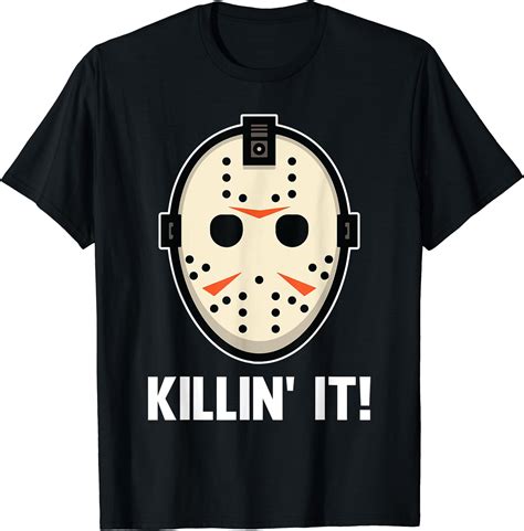 Hot Trending Kiraa Tee With Killin It Lazy Funny Horror Movie Unisex S Xl T Shirt Walmart