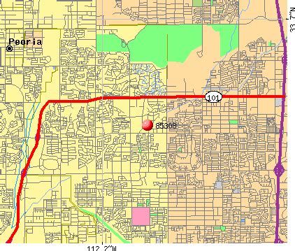 Glendale Az Zip Code Map - Maping Resources