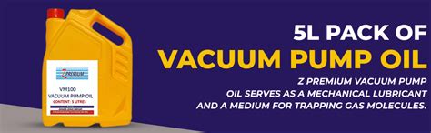 ZPremium VM100 Vacuum pump oil of 5 litre - Pack of 4 : Amazon.in: Car ...