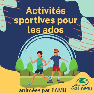 Activit S Sportives Ext Rieures Pour Ados Association Des R Sidents