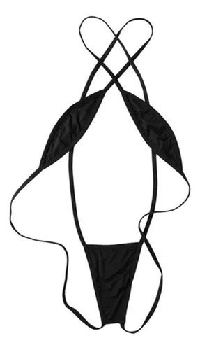 A Mujeres Sexy Sling Mini Bikini Trajes De Ba O De Una Pieza Mercadolibre