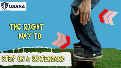 How To Skateboard For Beginners Series Stepping On A Skateboard