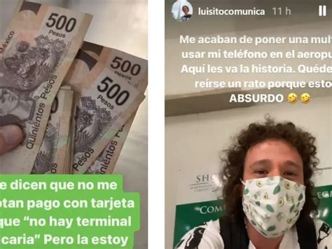 Multan A Luisito Comunica En El AICM Por Usar Su Celular Y Paga 6 930