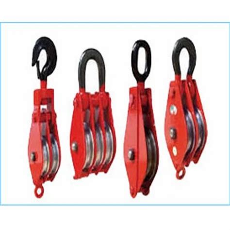 Mild Steel 0 1 Ton Rope Pulley For Lifting Platform At Best Price In