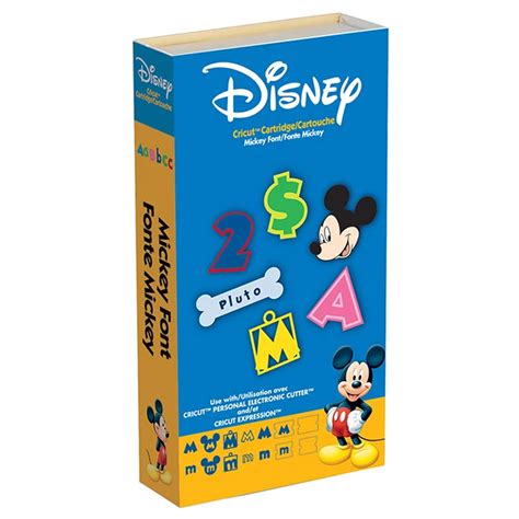 Disney Mickey Cricut Cartridge