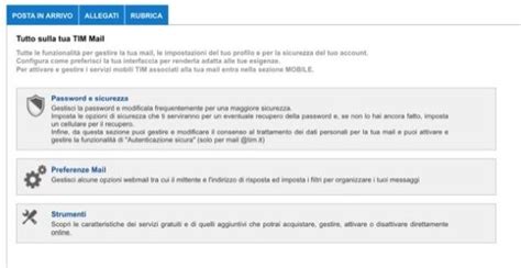 Problemi di accesso tramite client di posta elettronica